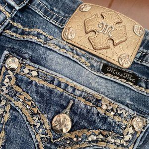 Miss Me Mid-Rise Curvy Crop Jeans